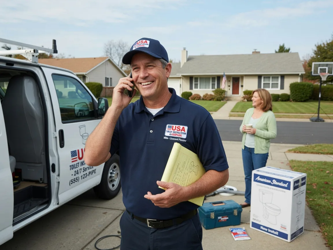 Toilet Installation Harsens Island, MI FAQs